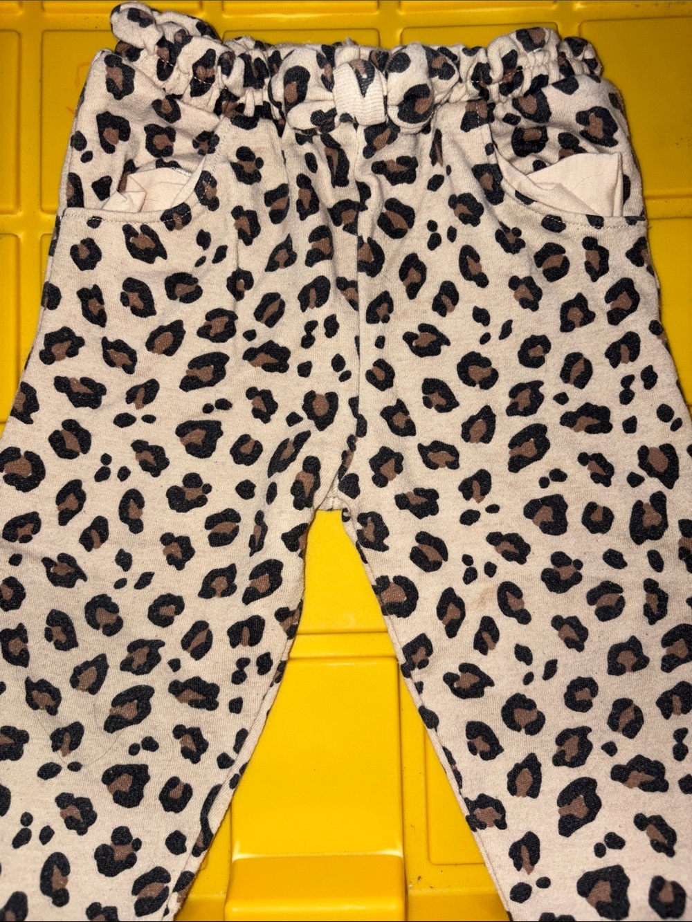 Garanimals Leopard Print Leggings - Cream, Brown, Black